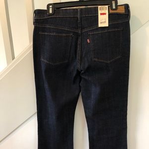 Levi's Dark Wash Bootcut Jeans